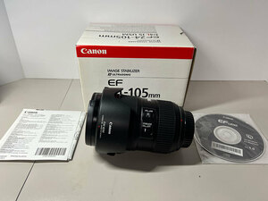 Canon ZOOM LENZ EF 24-105mm Φ77mm 1:4L USM 箱あり 美品