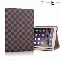 iPad ケース チェック柄 スタンド おしゃれ_画像4