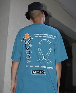 【XL】The Almeda Club Polarizing the Brain T-shirt STABRIDGE the Apartment Tシャツ 半袖 