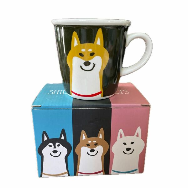 SHIBA TRIPLETS マグカップ　陶器　柴犬好き　柴犬グッズ　柴犬