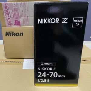 【新品未使用】NIKKOR Z 24-70mm f/2.8 S