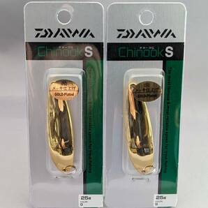 即決!!ダイワ★チヌークＳ 25ｇ 2個セット Ｇ★新品 DAIWA Chinook Sの画像1