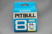 即決!!シマノ★ピットブル8 0.6号 150ｍ★新品 SHIMANO PITBULL_画像1