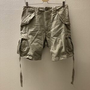 定価42,900円 Ron Herman ロンハーマン RHC Pigment Dye M-65 Fatigue Cargo Shorts ファティーグ カーゴ ショート パンツ ハーフ Olive S