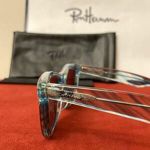 新品未使用! レアカラー! Ron Herman ロンハーマン RHC × 金子眼鏡 サングラス メタリックロゴ 眼鏡 レイバン ウエリントンタイプ