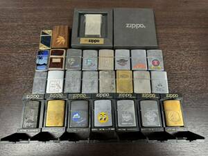 ZIPPO ジッポー ライター 喫煙具 オイルライター Zippo ジッポライター USA 26個　まとめ　未使用あり　ジャンク扱い