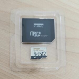 ESSENCORE KLEVV microSDXC 512GB UHS-I U3 V30 A2 最大読込 100MB/s 4K対応