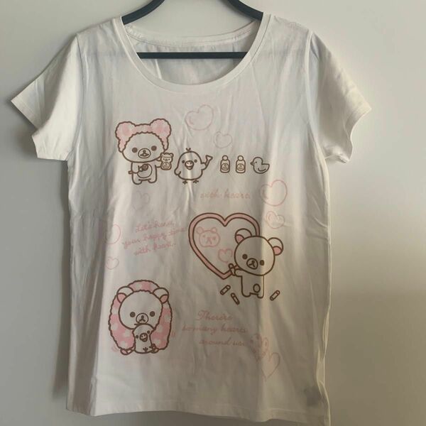 新品　リラックマTシャツ M　キティランド限定品　白　ホワイト Tシャツ