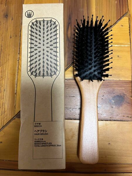 無印良品　ヘアブラシ