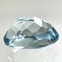 ☆天然アクアマリン1.883ct☆m 約8.9×7.0mm ルース 裸石 宝石 ジュエリー ベリル aquamarine beryl _画像2