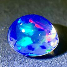 ☆天然オパール 1.689ct☆M ソーティング付 約8.6×7.6mm ルース 遊色 裸石 宝石 ジュエリー opal jewerly テDG0_画像1