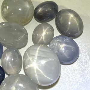 ☆ Natural Star Sapphire 12 -точка резюме 50ct ☆ M Leak Bare Stone Gemstar Colandam Star Sapphire Corundum Ювелирные изделия S