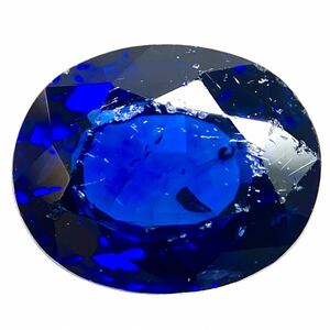 ☆天然サファイア0.442ct☆M 約5.0×4.0mm ルース 裸石 宝石 ジュエリー コランダム jewelry sapphire corundum テDE0