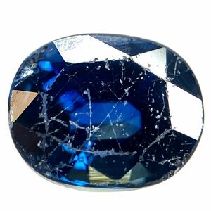 ☆天然サファイア 1.546ct☆J 約7.0×5.8mm ルース 裸石 宝石 ジュエリー コランダム jewelry sapphire corundum