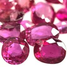 ☆天然ルビーおまとめ20ct☆m 裸石 宝石 コランダム ジュエリー 紅玉 jewelry corundum ruby ①_画像1