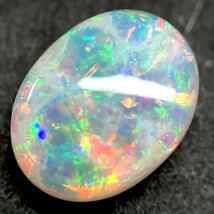 遊色効果抜群!! ☆天然オパール 1.332ct☆M 約9.2×7.0mm ルース 裸石 宝石 ジュエリー jewerly opal_画像1