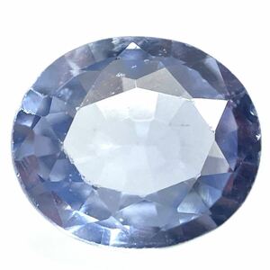 ☆天然サファイア 0.744ct☆M 約6.0×5.1mm ルース 裸石 宝石 ブルー コランダム blue sapphire corundum jewelry 