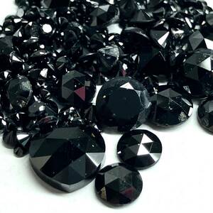 ☆天然ブラックダイヤモンドおまとめ10ct☆M ルース 裸石 宝石 ジュエリー jewelry black diamond S ①