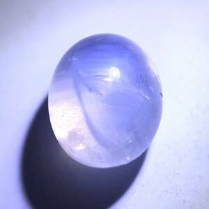 ☆天然スターサファイア 1.977ct☆M 約7.1×5.9mm ルース 裸石 宝石 ブルー コランダム star sapphire corundum jewelry 