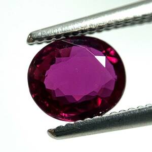 ☆天然ルビー 0.573ct☆M 約5.5×4.7mm ルース 裸石 宝石 ジュエリー ruby corundum コランダム 