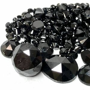 ☆天然ブラックダイヤモンドおまとめ10ct☆M ルース 裸石 宝石 ジュエリー jewelry black diamond S 