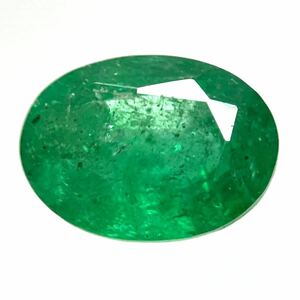 ☆天然エメラルド0.647ct☆M 約6.4×4.7mm ルース 裸石 宝石 ジュエリー ベリル jewelry beryl emerald 