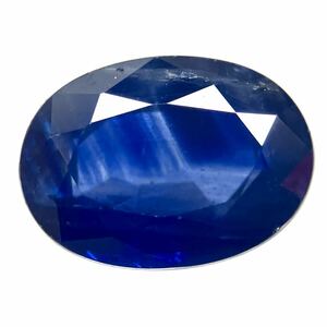 ☆天然サファイア 1.041ct☆M ソーティング付 約7.0×5.1mm ルース 裸石 宝石 コランダム sapphire corundum jewelry