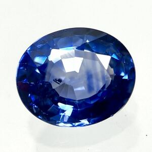 ☆天然サファイア 0.487ct☆M ソーティング付 約5.0×4.2mm ルース 裸石 宝石 コランダム sapphire corundum jewelry