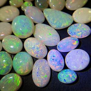 . color exceptionally effective!!* natural opal 52 point . summarize 100ct*M approximately 20g loose unset jewel gem jewelry . color rainbow opal jewelry oval ②