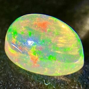 ☆天然オパール 1.844ct☆M 9.3×5.4mmソーティング付 約ルース 遊色 裸石 宝石 ジュエリー opal jewerly 