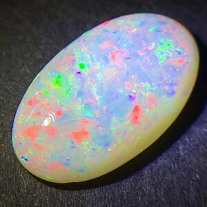 ☆天然オパール 5.517ct☆J 約18.7×11.1mmソーティング付 ルース 遊色 裸石 宝石 ジュエリー opal jewerly 