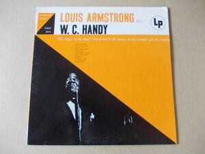 P3563　即決　LPレコード　ルイ・アームストロング『プレイズ・W.C.ハンディ』　国内盤