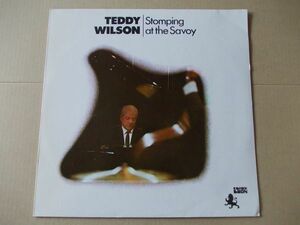 P3577　即決　LPレコード　テディ・ウィルソン　TEDDY WILSON『STOMPING AT THE SAVOY』　輸入盤　UK盤