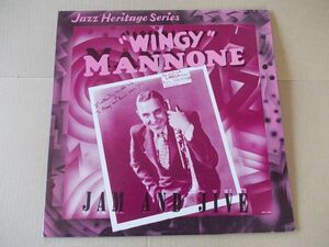 P3623　即決　LPレコード　WINGY MANNONE『JAM AND JIVE』　輸入盤　US盤