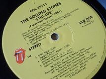 P3862　即決　LPレコード　ローリングストーンズ　ROLLING STONES『STILL LIFE』　輸入盤　US盤_画像3