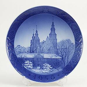 1956年 ロイヤルコペンハーゲン イヤープレート 「ローゼンボー城」 北欧 デンマーク の 陶磁器 wwww8