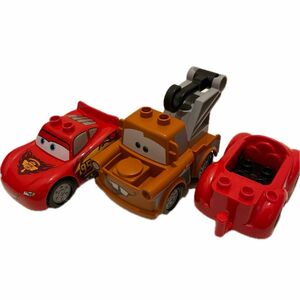 LEGO レゴ　デュプロ　カーズ マックィーン　メーター　車　ミニカー　3個セット