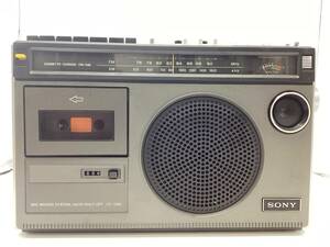 [A46]SONY CF-1980 radio-cassette cassette recorder radio cassette recorder present condition goods 