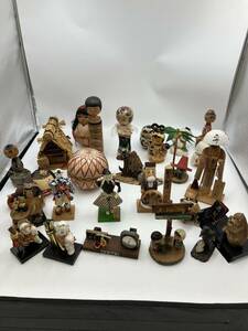 【A25】民芸品まとめ こけし 人形 だるま 郷土玩具 伝統工芸 陶器人形 和雑貨 昭和レトロ