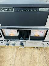 【A19】通電確認済 SONY TC-630 オープンリールデッキ スピーカー搭載 動作未確認 ソニー STEREO TAPECORDER_画像6