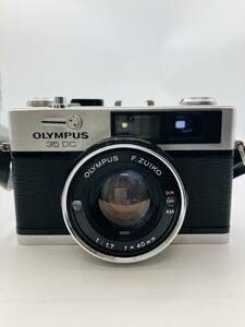 【1694】OLYMPUS 35 DC F.ZUIKO 1:1.7 F=40mm レンジファインダー コンパクトフィルムカメラ フィルムカメラ ジャンク