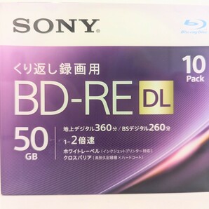 SONY ソニー★BD-RE DL 50GB★10枚