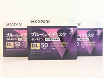 SONY ソニー★BD-RE DL 50GB★15枚_画像1