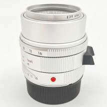 【美品】ライカ アポ・ズミクロンM f2/50mm ASPH. シルバー ワンオーナー 11142_画像6