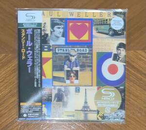 PAUL WELLER ポールウェラー STANLEY ROAD SHM-CD 国内盤 紙ジャケット仕様 帯付 美品