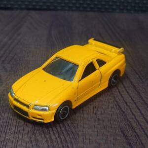 【ジャンク】TOMICA NISSAN SKYLINE GT-R R34 No.20　トミカ　日産　スカイライン GT-R R34　ミニカー　【管理No.1213】