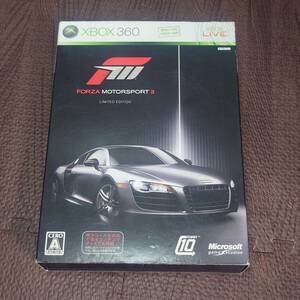 【ジャンク】FORZA MOTORSPORT 3 LIMITED EDITION　XBOX360　動作未確認　【管理No.1258】