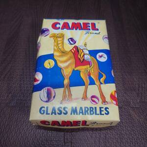 【中古】CAMEL Brand　GLASS MARBLE　中水晶　200個　ビー玉　レトロ　当時物　【管理No.1310】