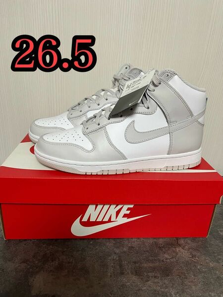 NIKE DUNK HIGH RETEO VAST GREY 26.5