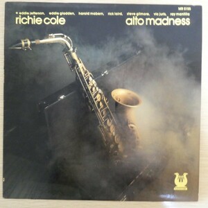 LP6392☆US/Muse「Richie Cole / Alto Madness / MR-5155」